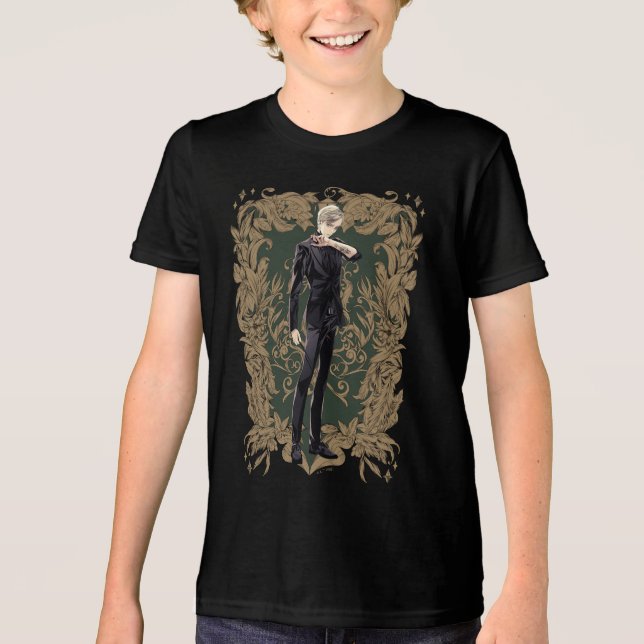 Anime Draco Malfoy Ornate Ram T Shirt (Framsida)