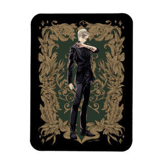 Anime Draco Malfoy prydd ram Magnet