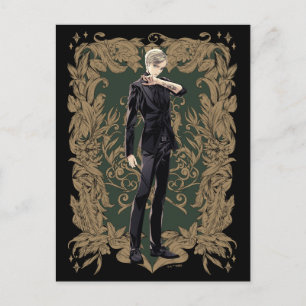 Anime Draco Malfoy Prydd Ram Vykort