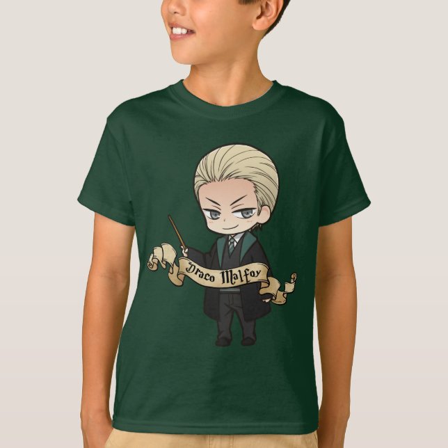 Anime Draco Malfoy T Shirt (Framsida)