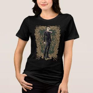 Anime Draco Malfoy utsmyckad ram T Shirt