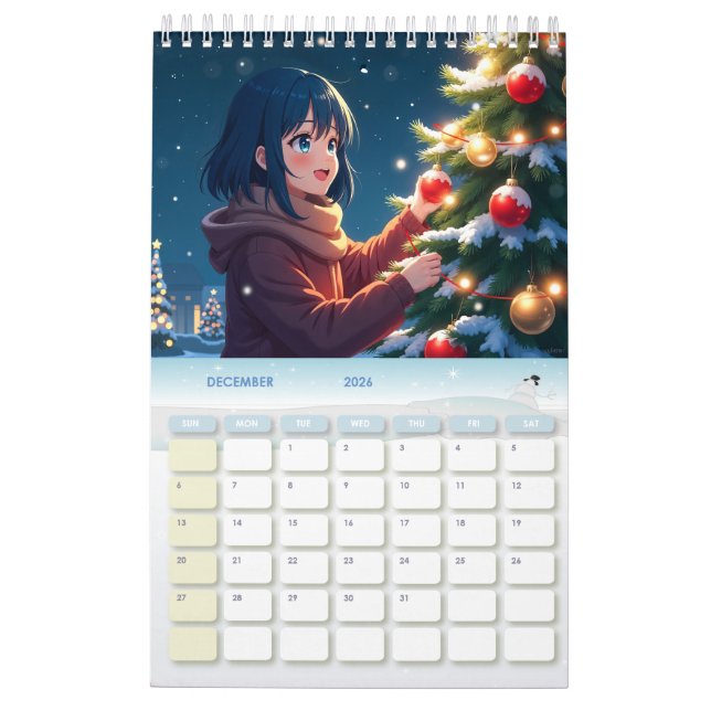Anime Dreams 2025 - Kalender (Dec 2026)