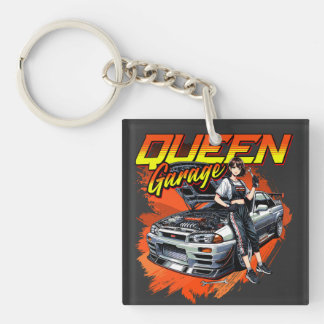 Anime Drift Mechanic Car - Garage Queen Art