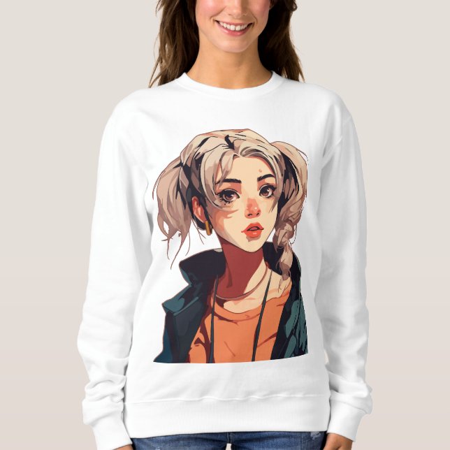 Anime Dröm: Beigefruat Skönhet T Shirt (Framsida)