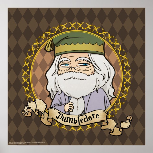 Anime Dumbledore Poster (Framsidan)