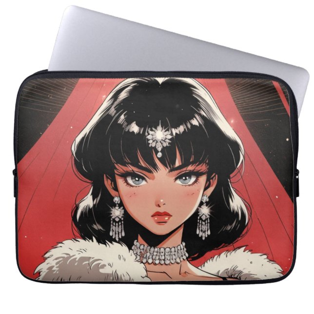 Anime Electronics Bag Laptop Fodral (Framsidan)