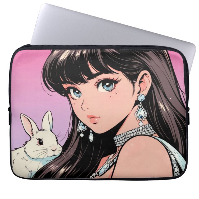 Anime Electronics Bag Laptop Fodral (Framsidan)