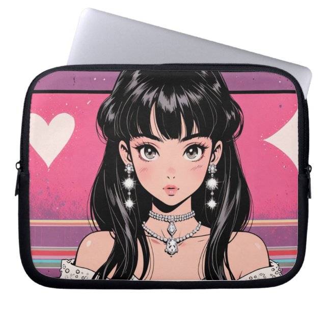 Anime Electronics Bag Laptop Fodral (Framsidan)
