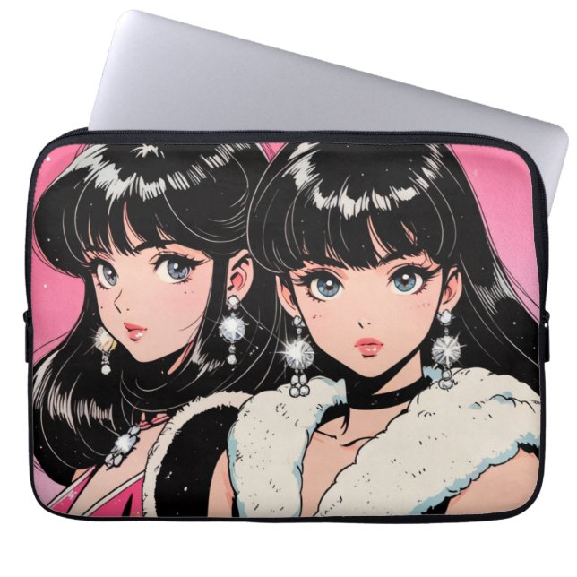 Anime Electronics Bag Laptop Fodral (Framsidan)