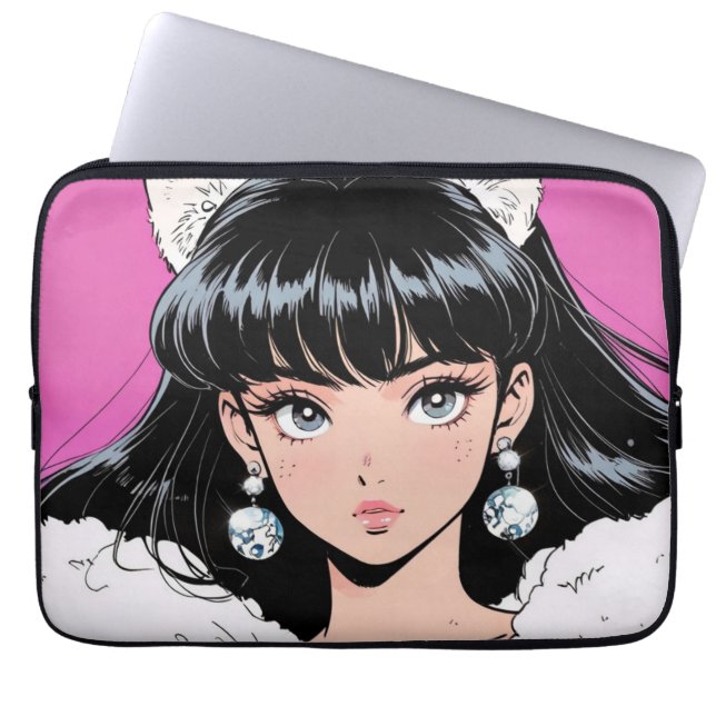Anime Electronics Bag Laptop Fodral (Framsidan)