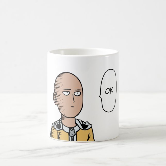 Anime Energy Mugg: Drivs av Stickers & Sass Kaffemugg (Center)