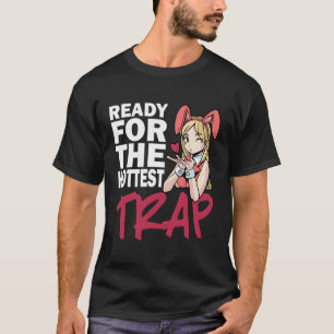 Anime fem överkant t shirt