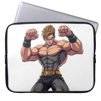 Anime Fighter Laptop Fodral