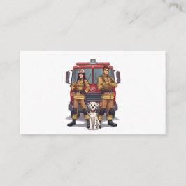 Anime Firefighters & Dalmatian Card Tilläggskort