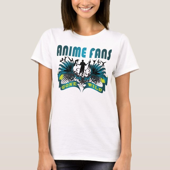 Anime Fläkt Borta Vild Tee (Framsida)