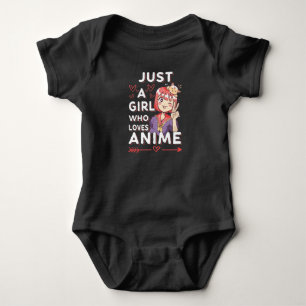 Anime Fläkt Girl Otaku japansk Manga Älskare T Shirt