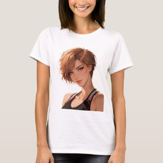 Anime Flicka Gym T-Shirt