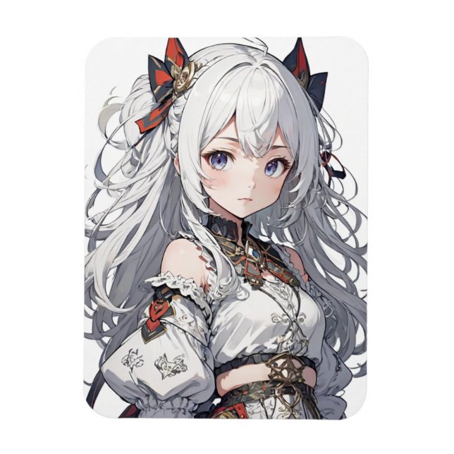 Anime-flicka Magnet (Vertikal)