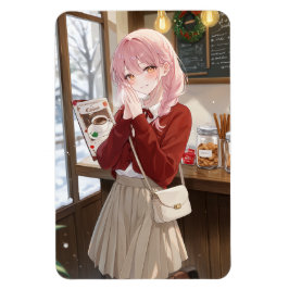Anime Flicka Magnet