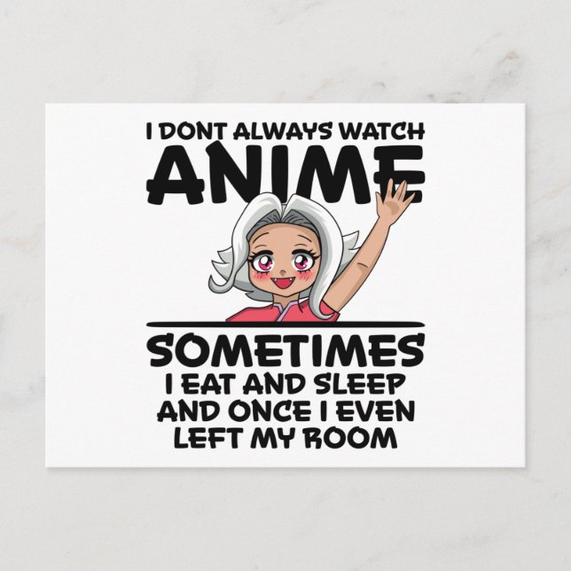 Anime Flicka Manga Cosplay Ramen Japansk Otaku Pre Vykort (Framsida)