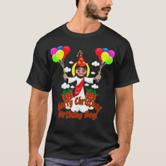 Anime för pojke för god julJesus födelsedag T Shirt