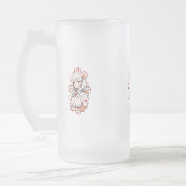 Anime Frostat Ölglas (Vänster)