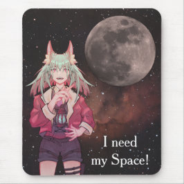 Anime, full moon, Nebula Musmatta