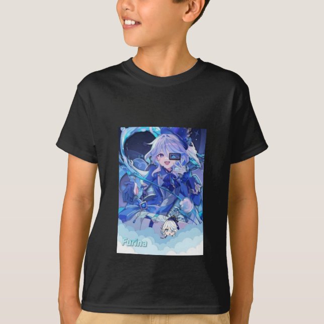 Anime - Furina Tonåring T-shirt (Framsida)