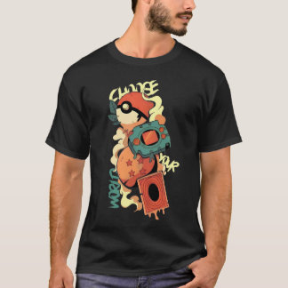 Anime game geek artwork  t shirt