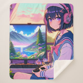 Anime Gamer Girl
