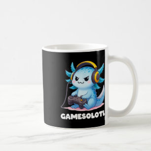 Anime Gamesolotl Axolotl Boys 10-12 Kid Gamer Gami Kaffemugg