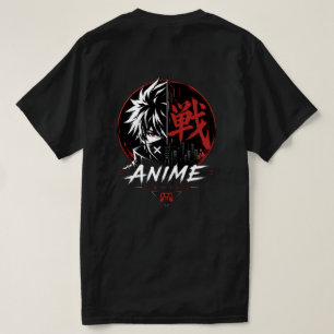 Anime Gaming Streetwear Grafisk T-Shirt – Cool Urb