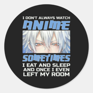 Anime Gift for Boys Manar tonager Cute Anime Merch Runt Klistermärke