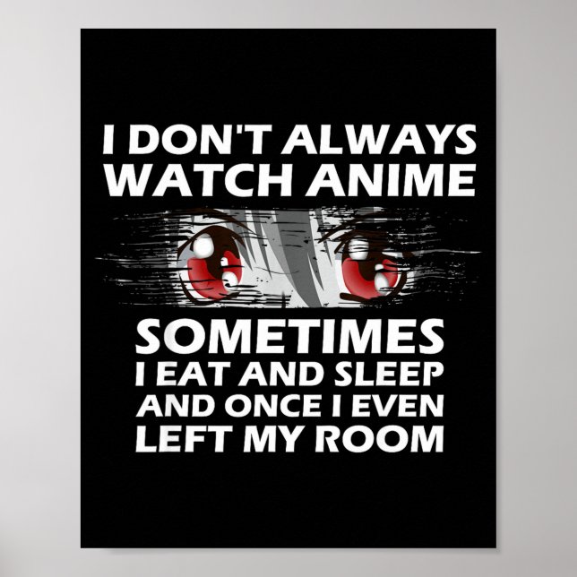 Anime Gift For Teen Girls Women Boys Cute Anime Me Poster (Framsidan)