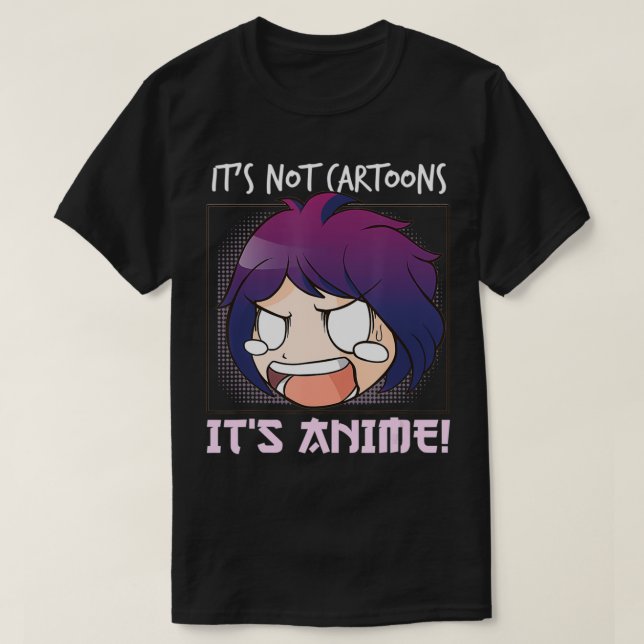 Anime Gift Kawaii Japan Ramen Baka För manar and W T Shirt (Design framsida)