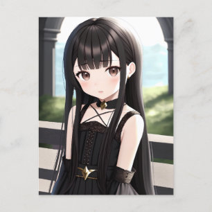 Anime Girl 008 Vykort