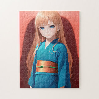 Anime Girl 040 Pussel