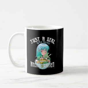Anime Girl är bara en flicka som Kärlek Anime 1 Kaffemugg