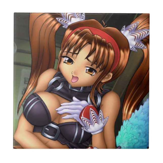 Anime Girl - Baby Kakelplatta (Framsidan)