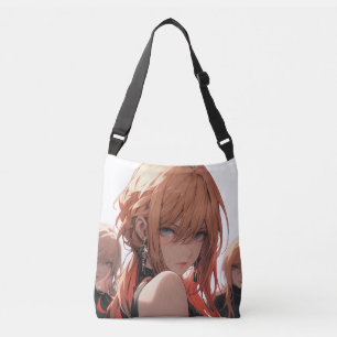 Anime Girl chef Axelväska