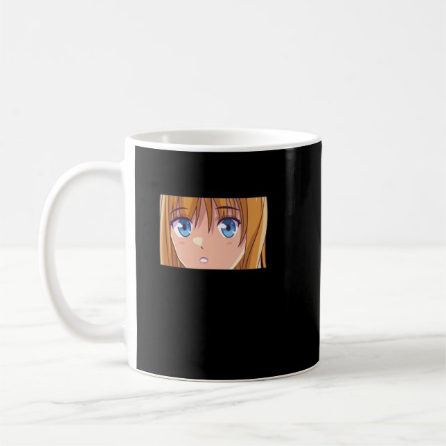 Anime Girl Det är inte Tecknader det är Anime Kaffemugg (Vänster)