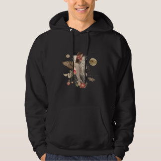 Anime Girl Gothic Aesthetic - Mörk Flower Ro Hoodie