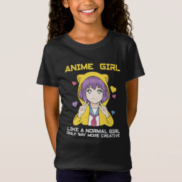 Anime Girl Graphic T Shirt