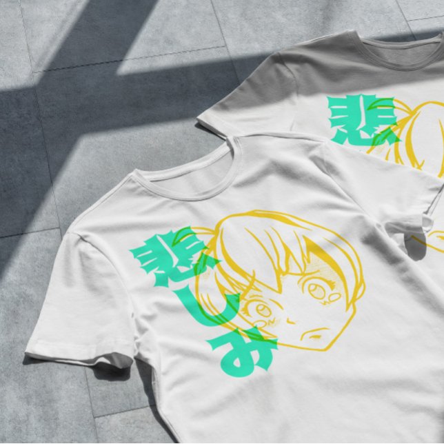 Anime Girl Gråter T Shirt (Skapare uppladdad)