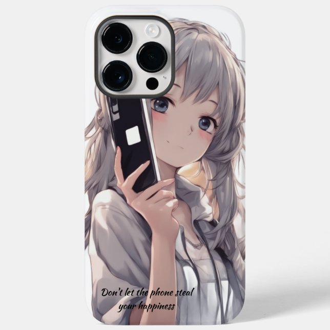 ANIME GIRL Grått-hårad (Baksida)