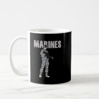 Anime Girl Gun _ American soldier Classic Kaffemugg