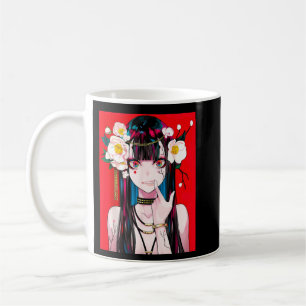 Anime Girl Japansk Aesthetic anime Otaku Gift 1 Kaffemugg