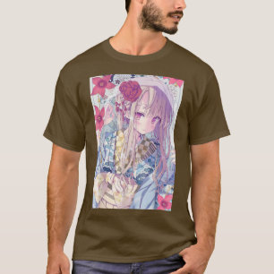 Anime Girl Kawaii Waifu Aesthetic Japan Manga O T Shirt