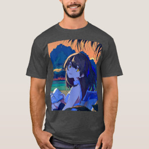 Anime Girl Kawaii Waifu Aesthetic Japan Manga O T Shirt