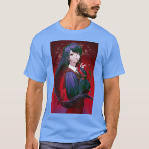 Anime Girl Kawaii Waifu Aesthetic Japan Manga O T Shirt